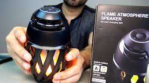 Flame Atmosphere Lamp with Bluetooth Speaker