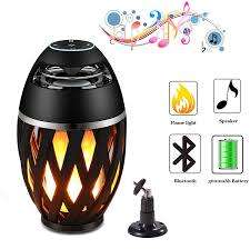 Flame Atmosphere Lamp with Bluetooth Speaker