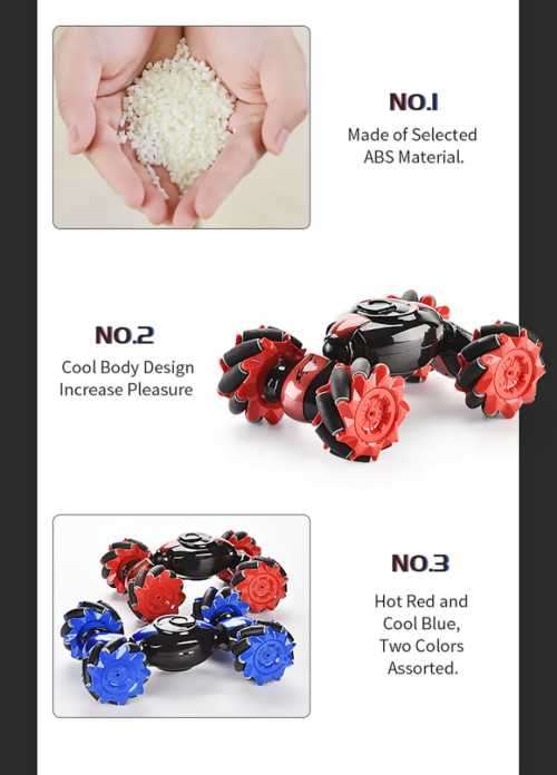 112 Remote Control Stunt Car Gesture Induction Twisting Off-Road Vehicle Light Music Drift Dancing