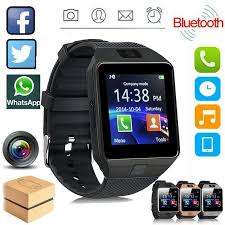 Smart Watch DZ09 Bluetooth Smartwatch With Camera - Black