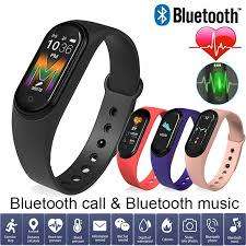 M5 Real-time Body Temperature Detection Time Display Smart Watch Wristband