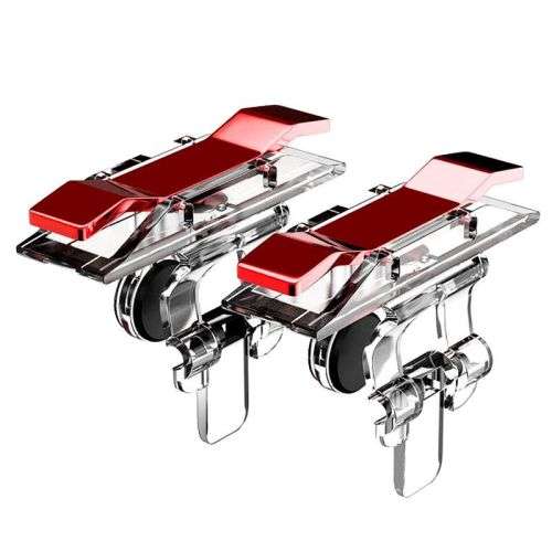 Pro Gamer E9 2Pcs Metal Joystick Game Controller for PUBG Mobile Phone