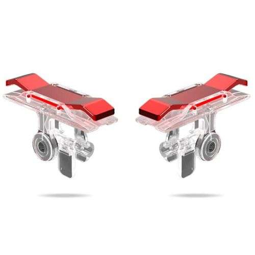 Pro Gamer E9 2Pcs Metal Joystick Game Controller for PUBG Mobile Phone