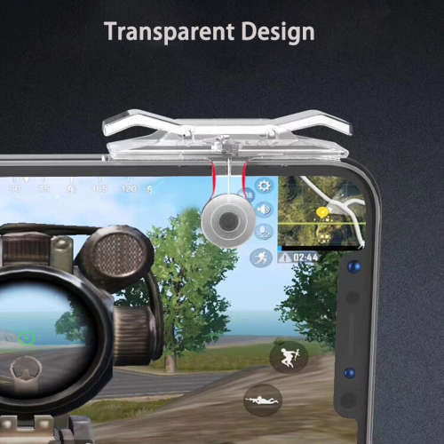 Pro Gamer E9 2Pcs Metal Joystick Game Controller for PUBG Mobile Phone