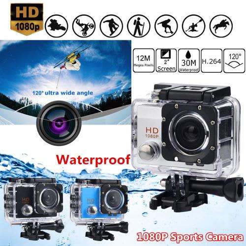 Waterproof HD Sports Camera 1080P