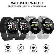 W8 Waterproof Smart Watch With Heart Rate Monitor and Fitness Bracelet