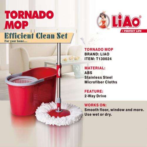 LIAO Perfect Life 2 Way Drive Tornado Mop