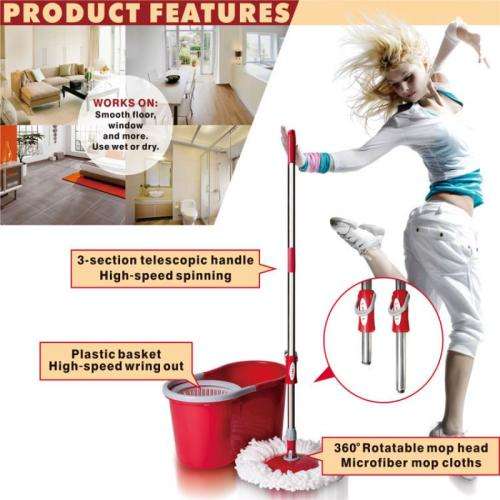 LIAO Perfect Life 2 Way Drive Tornado Mop