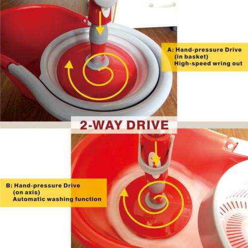 LIAO Perfect Life 2 Way Drive Tornado Mop