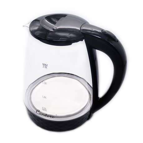 Condere - 2.0L Electric Glass Kettle (Black) - LX-3001