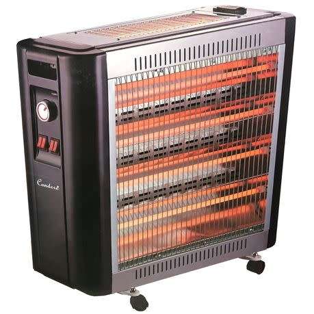 Condere 2-Sided Electric Quartz Heater - High-Efficiency Quartz Heater