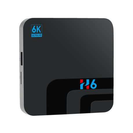 H6 Android TV Box 6K Ultra HD, 4G RAM + 32G ROM