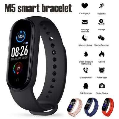 M5 Smart Bracelet Watch Fitness Tracker Blood Pressure Heart Rate Monitor