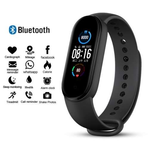 M5 Smart Bracelet Watch Fitness Tracker Blood Pressure Heart Rate Monitor