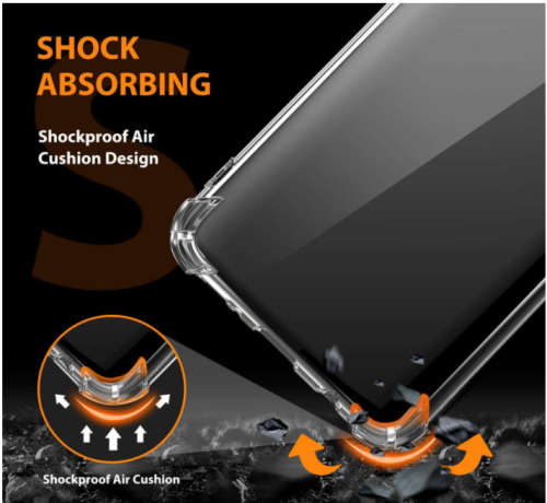 Samsung Galaxy S20 FE 5G Case Clear Shockproof Flexible TPU Protective Cover
