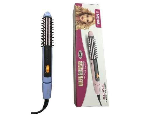 NOVA - 2 in 1 Professional Hair Straightener + Curler NHC:F - 2290