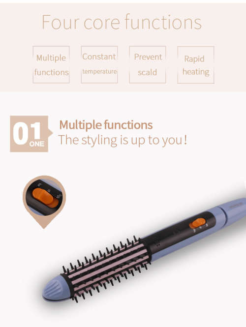 NOVA - 2 in 1 Professional Hair Straightener + Curler NHC:F - 2290