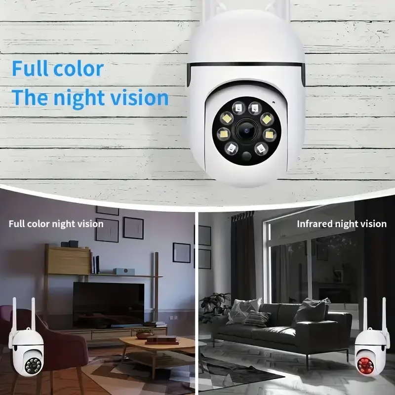 Wireless Security Camera, Safety Home Monitor, Night Vision Camera, Holiday Gift