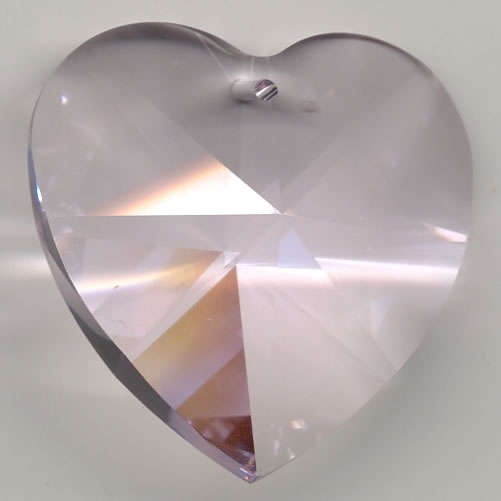 Crystal Heart 28mm