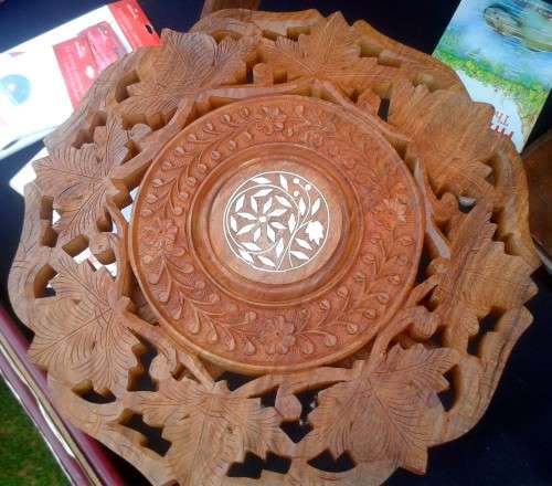 Hand Carved Indian Occasional Table