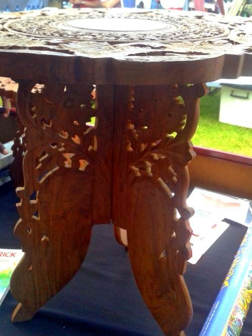 Hand Carved Indian Occasional Table