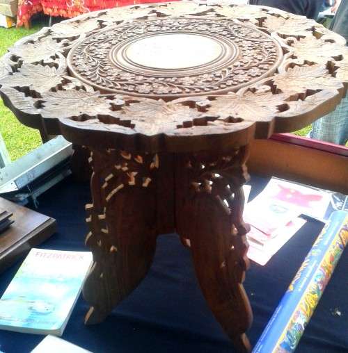 Hand Carved Indian Occasional Table