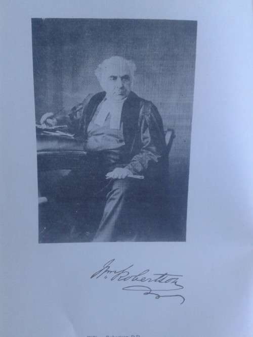 Aberdeen to Overberg, The Life & Family of William Robertson  D.D.