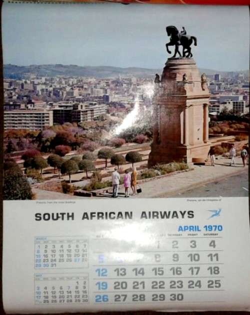 SAA Calendar 1970