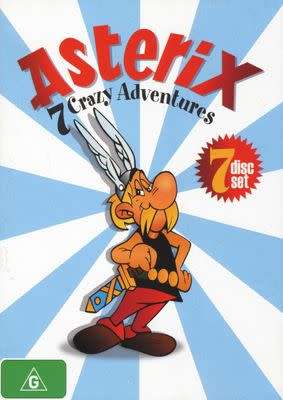 Asterix - 7 Crazy Adventures (DVD, Boxed set)