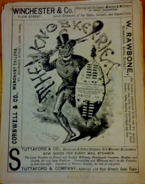 The Knobkerrie - Cape Town (1884)