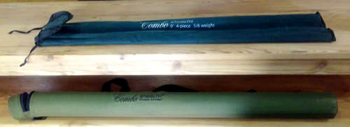 Combo Stealth 9 foot 4-piece 5/6 Weight rod (with carrying tube)
