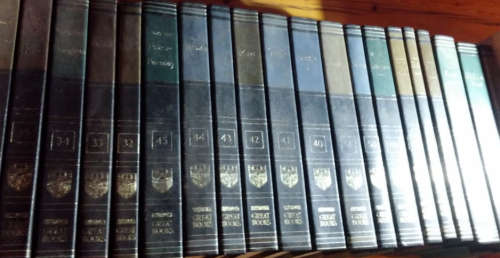 GREAT BOOKS OF THE WESTERN WORLD. 54 VOLUMES (COMPLETE SET)