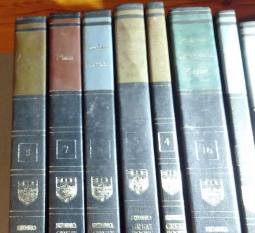 GREAT BOOKS OF THE WESTERN WORLD. 54 VOLUMES (COMPLETE SET)