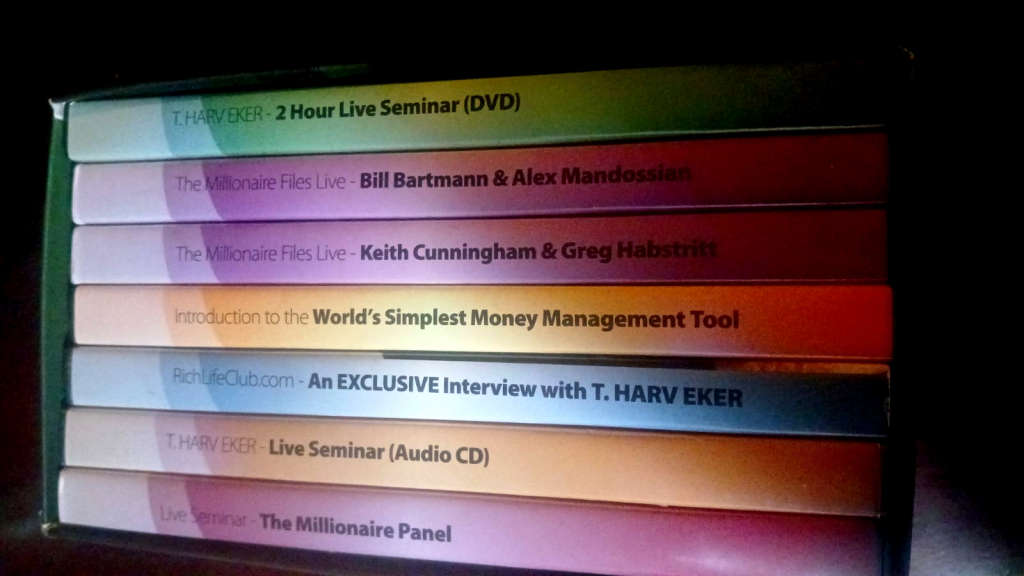 Millionaire Mind Intensive by  T. Harv Eker - 10 x DVD/ CD set