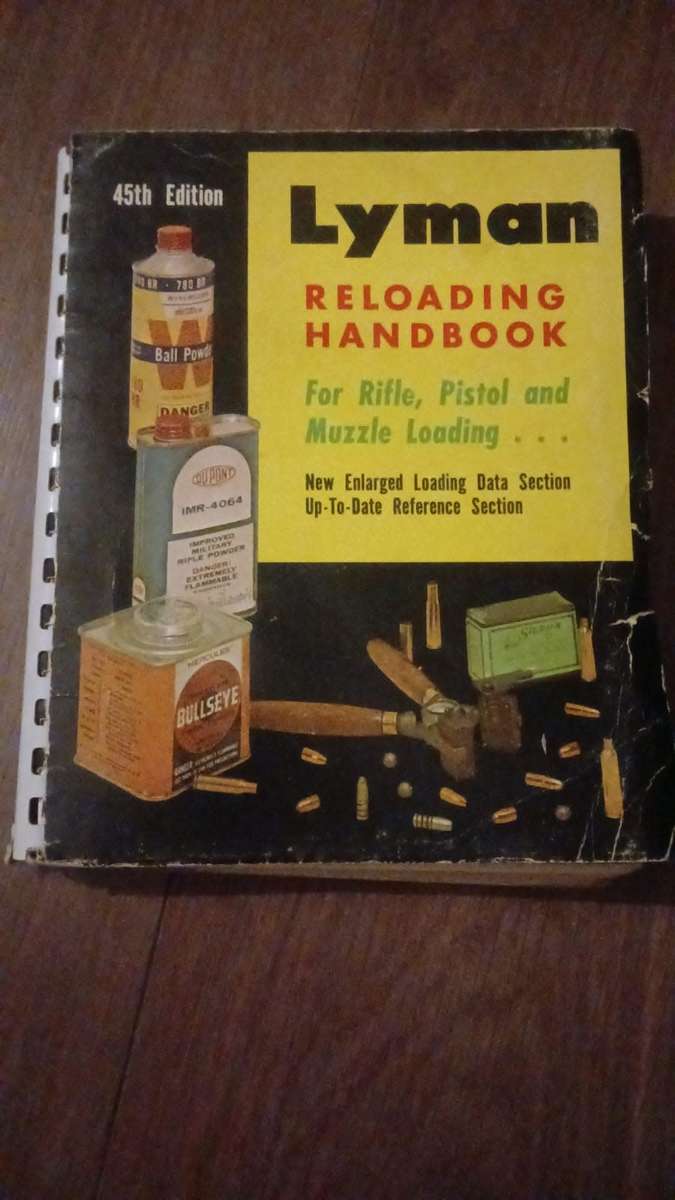 Lyman 45th Reloading Handbook for Rifle, Pistol and Muzzle Loading... (handbook)