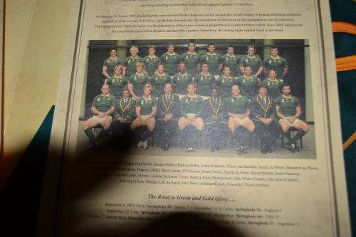 Exclusive Limited Edition Rugby Collection