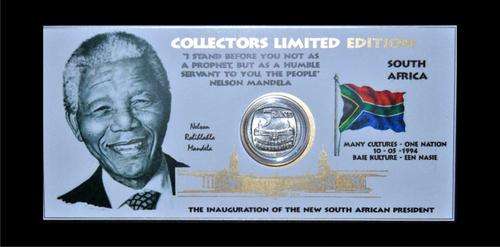 * In Memory of Nelson Mandela * 1994 Presidential Inauguration R5 Coin Pack - Get Yours Now