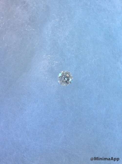 Round Diamond 0.33pts Round Diamond G H Color SI3-I1 Clarity