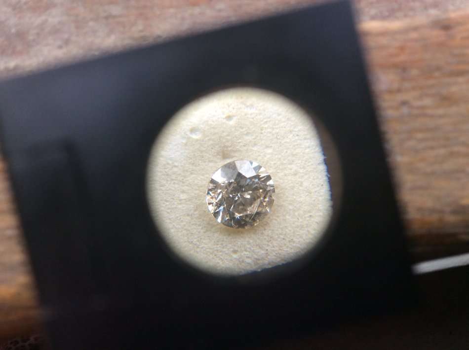 Full Of Sparkle/Certified 0.40 Carat K Color SI2 Round CUT Diamond For Ring