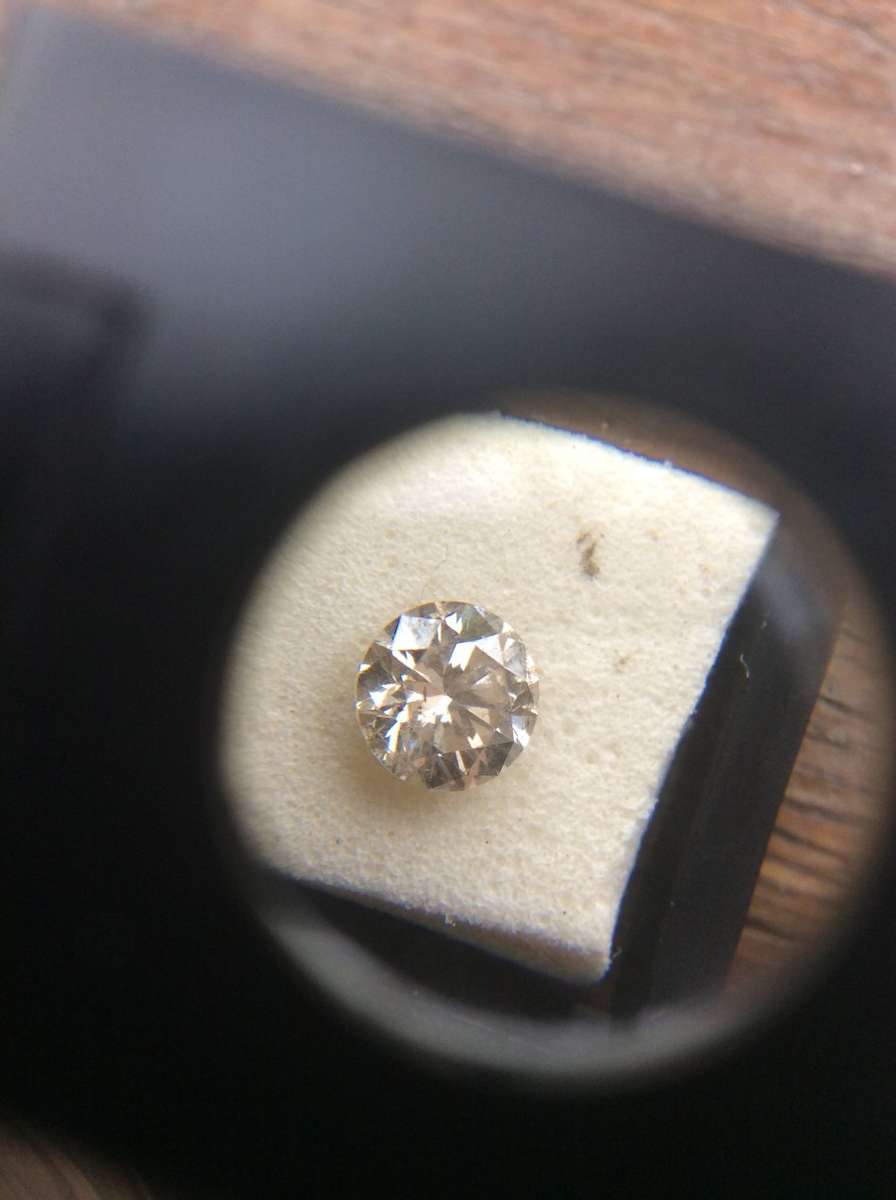 Full Of Sparkle/Certified 0.42 Carat L Color SI2 Round CUT Diamond For Ring
