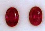 AAA+  TOP RICH CRIMSTON RED MADAGASCAN RUBIES!!    MATCHING PAIRS!!!  1.250CTS
