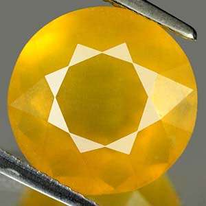 AAA+ TOP CANARY YELLOW MEXICAN FIRE OPAL!!!  5.630CTS !!!