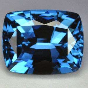 MASSIVE!  MUSEUM SIZE  AAA++  RICH LONDON BLUE TOPAZ!!!   15.750CTS!!!