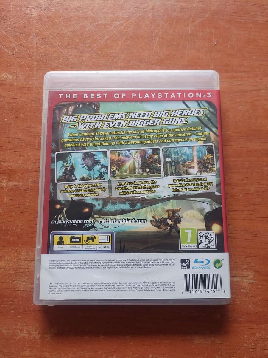 Ratchet and clank tools of destruction