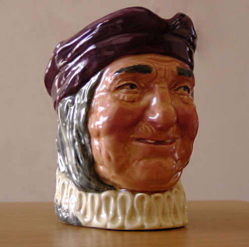 Royal Doulton Simon The Cellarar "A" Mark Character Jug Large