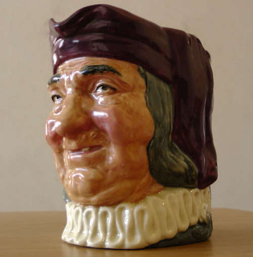 Royal Doulton Simon The Cellarar "A" Mark Character Jug Large