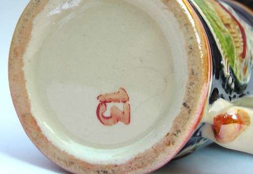 Vintage Reinhold Merkelbach Beer Stein Munchen Miniature Ceramic Pottery Stoneware Shot Mug, EUC