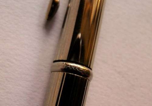 Parker Insignia 14k Gold Plated Ballpoint Pen, USA, EUC