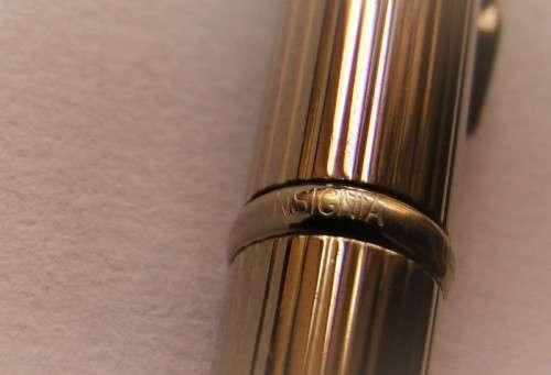 Parker Insignia 14k Gold Plated Ballpoint Pen, USA, EUC