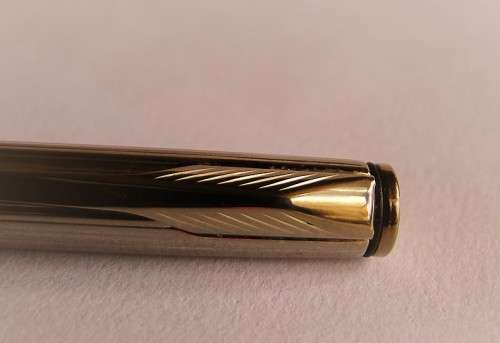 Parker Insignia 14k Gold Plated Ballpoint Pen, USA, EUC
